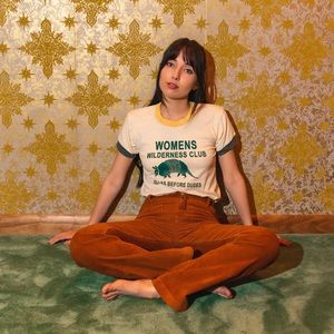 Porter Blue Wanderer Whiskey Corduroy Flare Pants Size 29x31